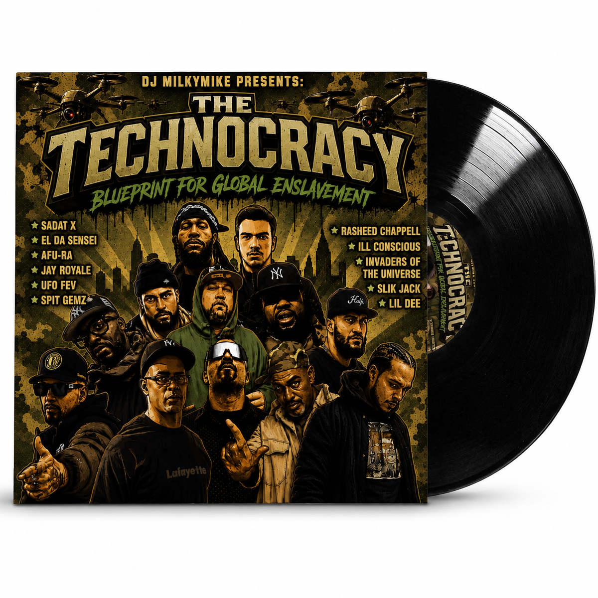 The Technocracy: Blueprint For Global Enslavement - Official 12" Vinyl